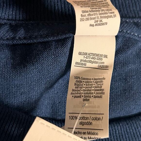 New w/ Tag Alstyle T Shirt Men's M Blue 100% Cotton Honolulu Hawaii ABC Store - Picture 4 of 7